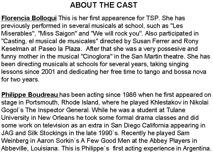 Programa Pagina 2 - About the cast HD