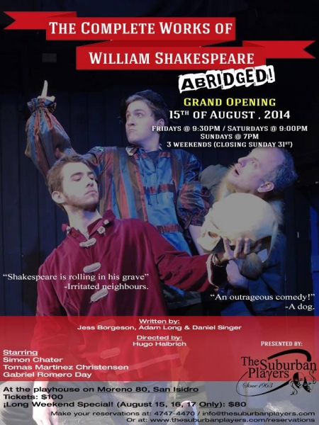 shakespeare picture poster